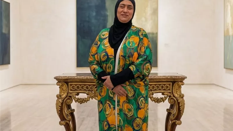 صفاء المغاوري.. قصة ابنة بورسعيد التي جذبت الأنظار بعفويتها في منتدى مصر