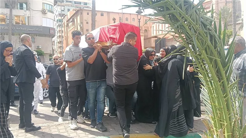 بورسعيد تودع شهيد الواجب النقيب أحمد النشار في جنازة عسكرية وشعبية