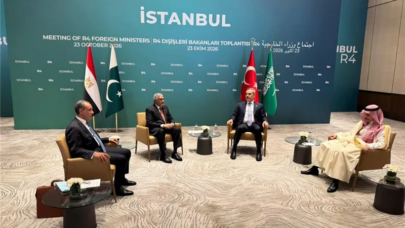وزير الخارجية يشارك في اجتماع وزراء خارجية مجموعة R4 بإسطنبول
