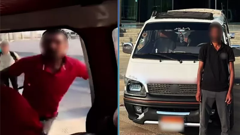 ضربه بسيخ حديد.. الأمن يضبط سائق ميكروباص اعتدى على راكب بالجيزة