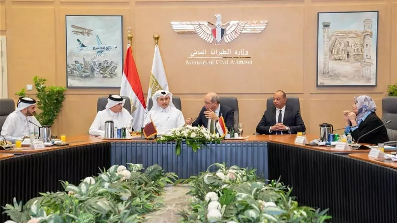 مصر وقطر تطلقان مشروعًا مشتركًا لتحسين كفاءة الملاحة الجوية