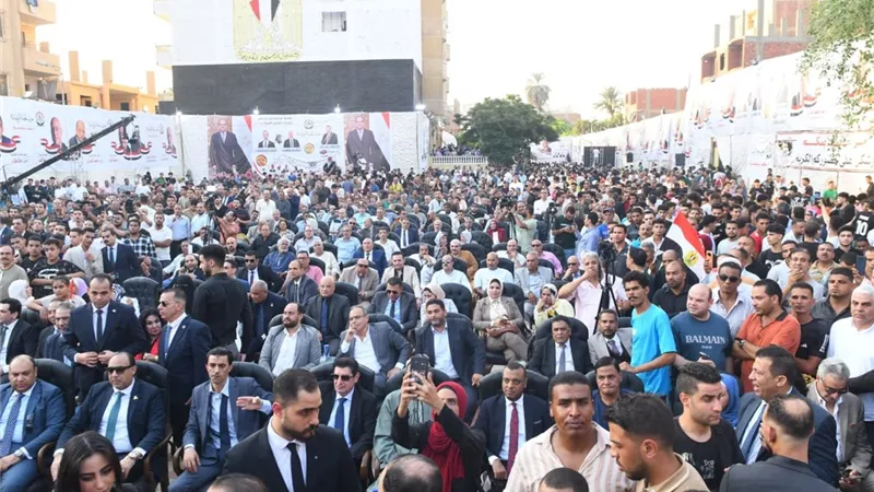 حزب الجبهة الوطنية ينظم مؤتمر جماهيري بالجيزة لدعم مرشحي الحزب في انتخابات مجلس الشيوخ