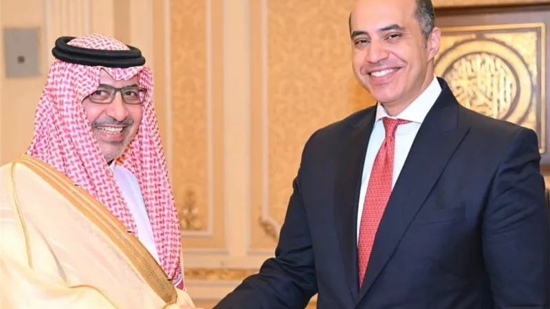 وزير الشئون النيابية يستقبل سفير خادم الحرمين الشريفين لدى مصر 