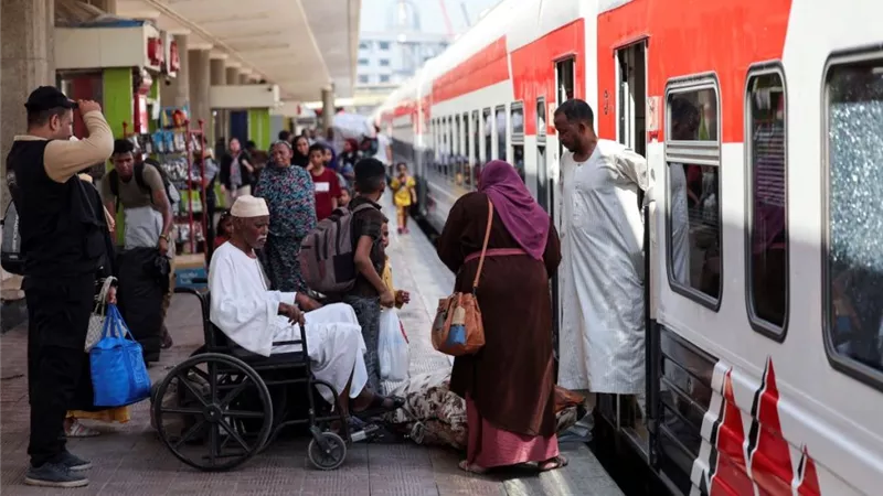 يستوعب 1000 راكب.. تشغيل القطار الثاني المخصص لعودة السودانيين اليوم (فيديو)