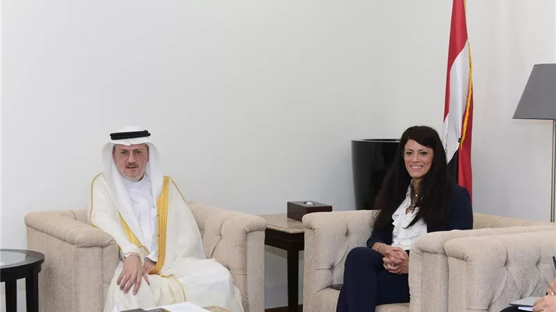 وزيرة التخطيط تستقبل الرئيس التنفيذي للمؤسسة الدولية الإسلامية لتمويل التجارة