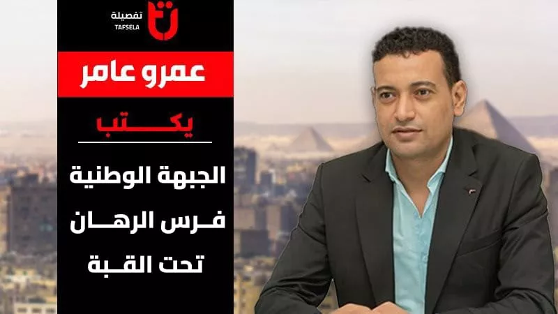 عمرو عامر يكتب.. الجبهة الوطنية فرس الرهان تحت القبة