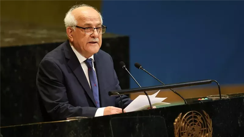 مندوب فلسطين بالأمم المتحدة: حل الدولتين أسس لمسار السلام ولا رجعة فيه