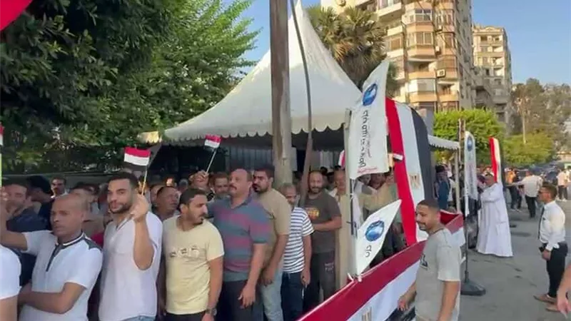 إقبال كثيف أمام اللجان في أول أيام انتخابات الشيوخ 2025 بالنزهة