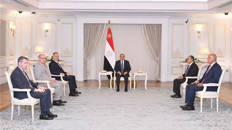 السيسي يستقبل وزير خارجية تركيا ويبحثان تعزيز التعاون وقضايا المنطقة