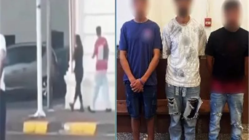 حبس سنة وغرامة  للمتهمين بركل فتاة على كورنيش الإسكندرية