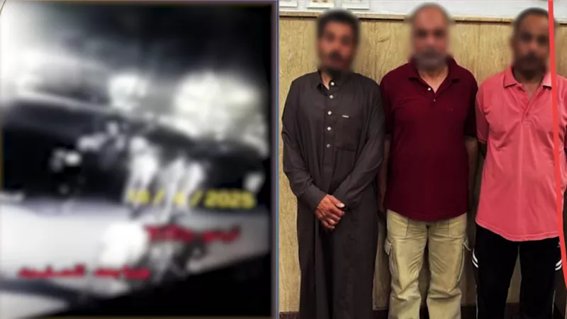 ضبط 3 أشخاص تعدوا على مقاول وأتلفوا سيارته