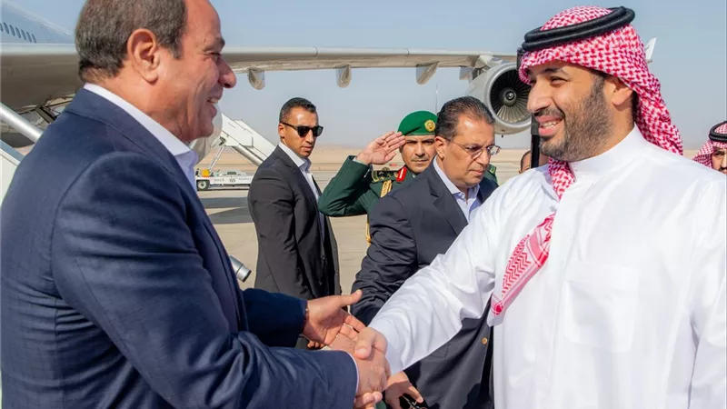 الرئيس السيسي يعود إلى أرض الوطن بعد زيارة قصيرة للسعودية