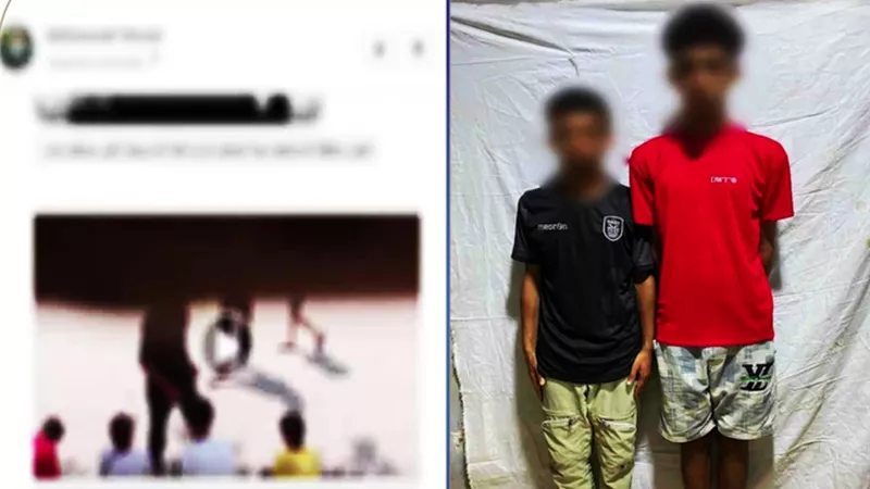 ضبط عاطلين يروجان للمخدرات عبر 