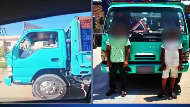 الأمن يضبط طفلًا يقود سيارة نقل بالشرقية ويعرض حياة المواطنين للخطر