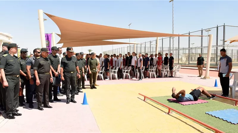 وزير الدفاع يتفقد اختبارات القبول بالأكاديمية العسكرية المصرية والكليات العسكرية