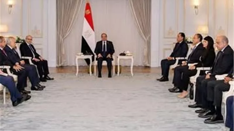 الرئيس السيسى يستقبل نواف سلام ويؤكد دعم مصر سيادة واستقرار لبنان 