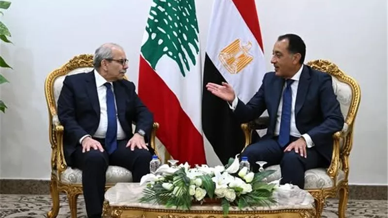 خلال جلسة مباحثات مع نظيره اللبناني.. مدبولي يؤكد حرص مصر على وحدة وسلامة الأراضي اللبنانية
