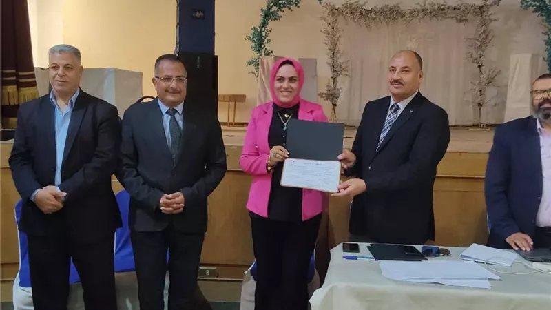 تكريم وكيل تعليم المنيا لجهوده في برنامج 