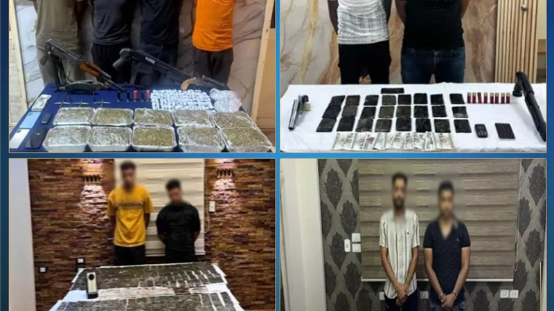 الداخلية: مصرع 3 عناصر إجرامية وضبط طن مخدرات و150 سلاحًا ناريًا بالشرقية