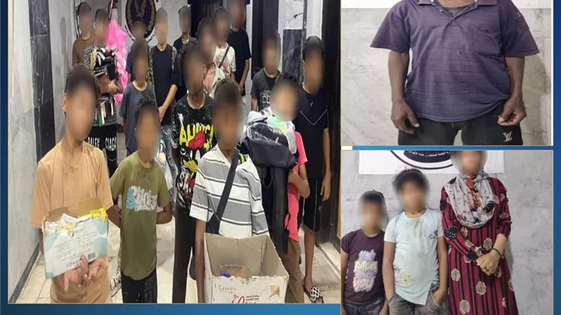 الداخلية تضبط عاطلاً استغل 19 طفلاً في التسول وبيع السلع بمدينة نصر