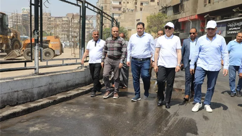لنقل1000 سيارة ميكروباص.. ازالة الاشغالات من موقف أحمد حلمى واعادة تخطيطه ورفع كفاءته