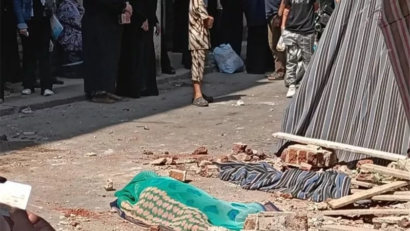 تفاصيل وفاة سيدة سقطت عليها شرفة عقار بحدائق القبة (صور)