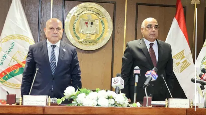 بحضور وزير العدل ورئيس الهيئة.. 87 معاونًا جديدًا بالنيابة الإدارية يؤدون اليمين