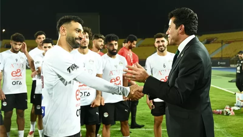 وزير الشباب: المنتخب يمتلك مجموعة مميزة من اللاعبين على رأسهم محمد صلاح