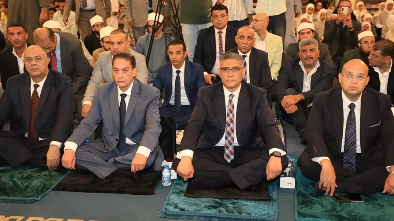 محافظ الجيزة يشهد احتفالية مديرية أوقاف الجيزة بذكرى المولد النبوي الشريف
