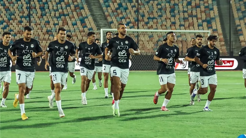 منتخب مصر يواصل تدريباته استعدادا لمواجهة اثيوبيا 