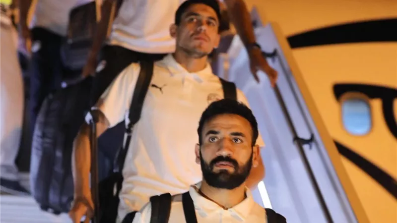منتخب مصر يصل بوركينا فاسو بعد رحلة 6 ساعات