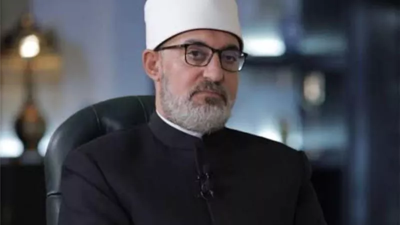 مفتي الجمهورية يدين الهجوم الصهيوني على الدوحة ويطالب بتحرك دولي عاجل لوقف التغول الإسرائيلي