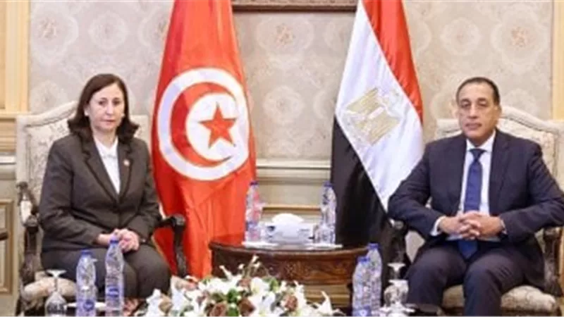 رئيس الوزراء ونظيرته التونسية يترأسان غدا اجتماعات اللجنة العليا المُشتركة