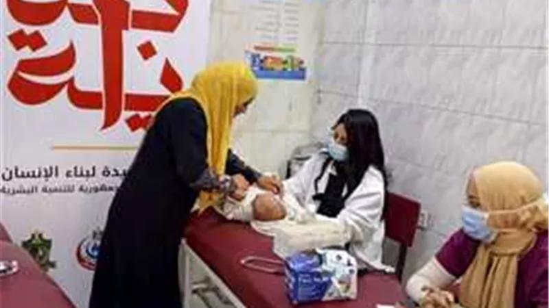 جامعة المنيا تنظم قافلة تنموية وطبية متكاملة لقرية النحال