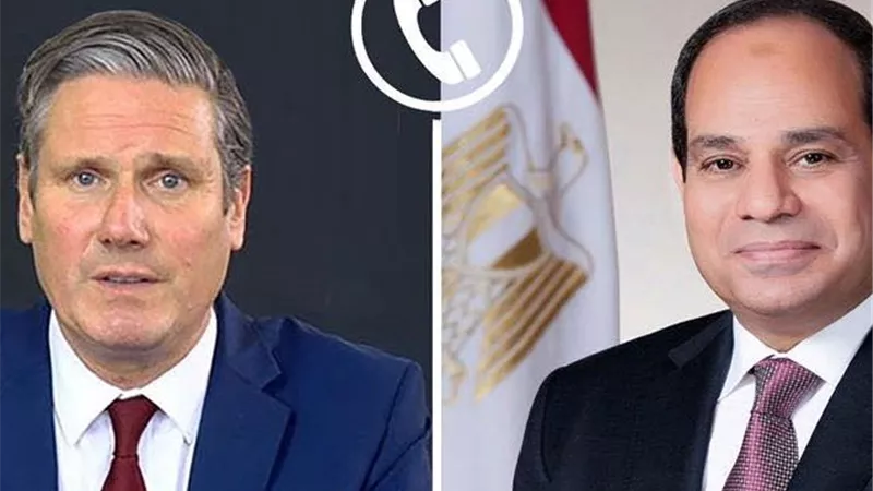 انتهاك سافر.. الرئيس السيسي يبحث مع كير ستارمر رئيس وزراء المملكة المتحدة تداعيات العدوان على قطر