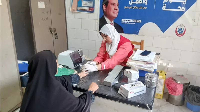 الصحة: حملة «100 يوم صحة» تقدم 86 مليونًا خدمة طبية مجانية خلال 59 يومًا