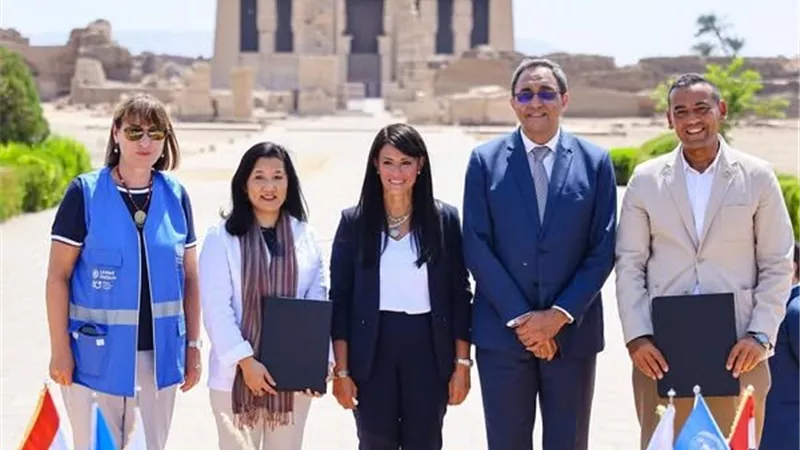 وزيرة التخطيط: محافظة قنا تمتلك مقومات كبيرة في مجال السياحة الريفية والثقافية المستدامة