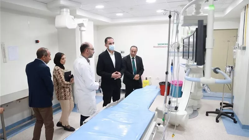 لتطبيق الحلول الفورية.. نائب وزير الصحة يتفقد مشروع تطوير مستشفى أبنوب المركزي ومستشفى المبرة بأسيوط
