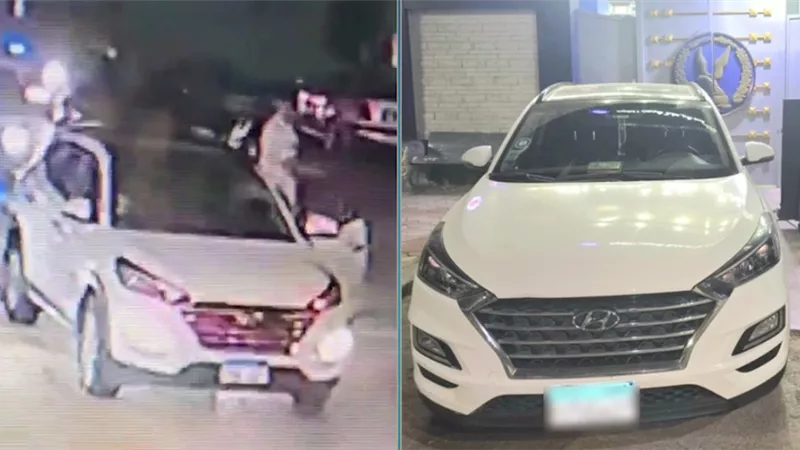 ضبط طالب استعرض بسيارة منتهية التراخيص خلال زفاف بالمنوفية