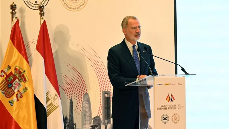 ملك إسبانيا: أكثر من 60 شركة إسبانية مستقرة في مصر.. والشراكة الاقتصادية تتحول لواقع ملموس