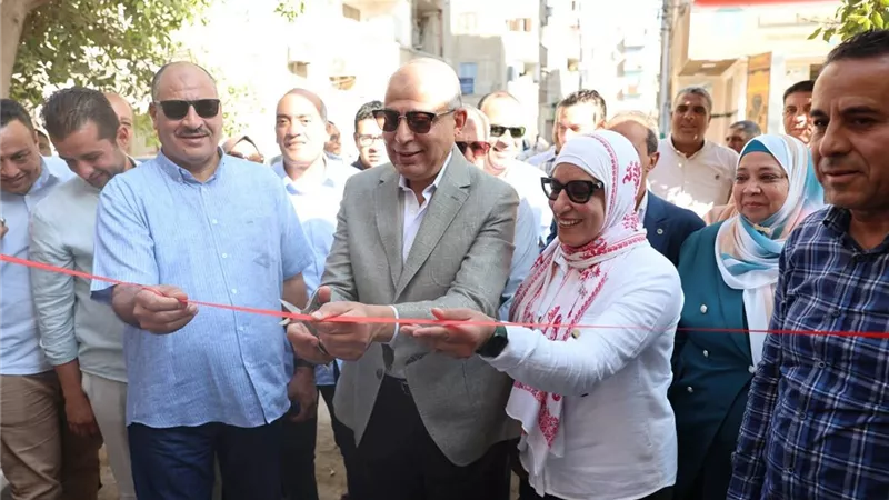 افتتاح أعمال الصيانة الشاملة لمدرسة الناصرية الابتدائية بالمنيا