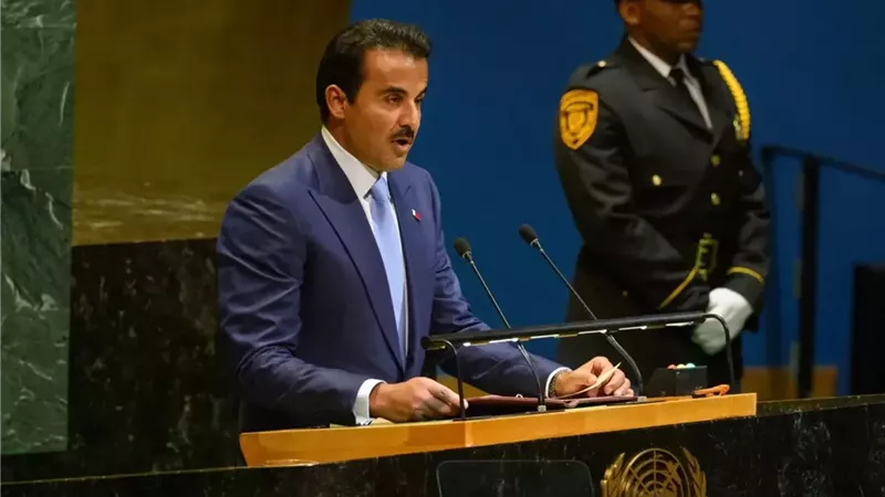 أمير قطر: إسرائيل تفرض إرادتها على المحيط العربي وتوصم المعارض بالإرهاب ومعاداة السامية