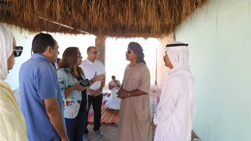 وزيرة التنمية المحلية تبحث حلولاً عاجلة لمشكلات أهالي وادي مجيرح بجنوب سيناء