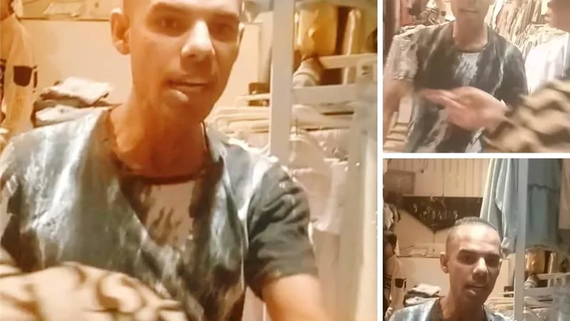 الداخلية تفحص فيديو اعتداء صاحب محل ملابس على فتاة بحلوان