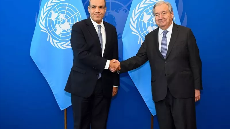 لإنهاء الحرب على غزة.. تفاصيل لقاء وزير الخارجية مع السكرتير العام للأمم المتحدة