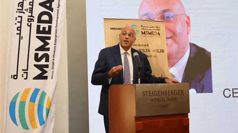 باسل رحمي: جهاز تنمية المشروعات يحرص على تقديم خدمات فنية متنوعة لتطوير مهارات أصحاب المشروعات