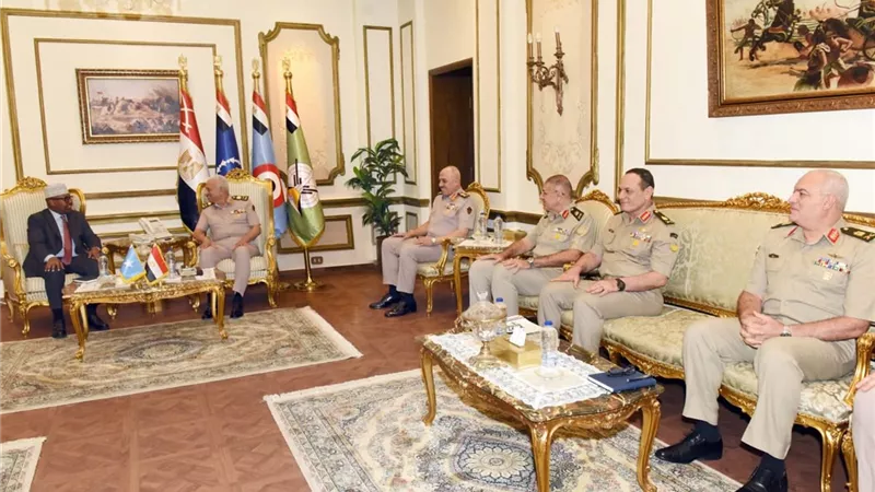 مباحثات مصرية – صومالية بين وزيري الدفاع لتعزيز الشراكة الدفاعية