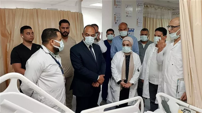 توجيه عاجل من محافظ المنيا بشأن مصابي وضحايا حادث انقلاب 