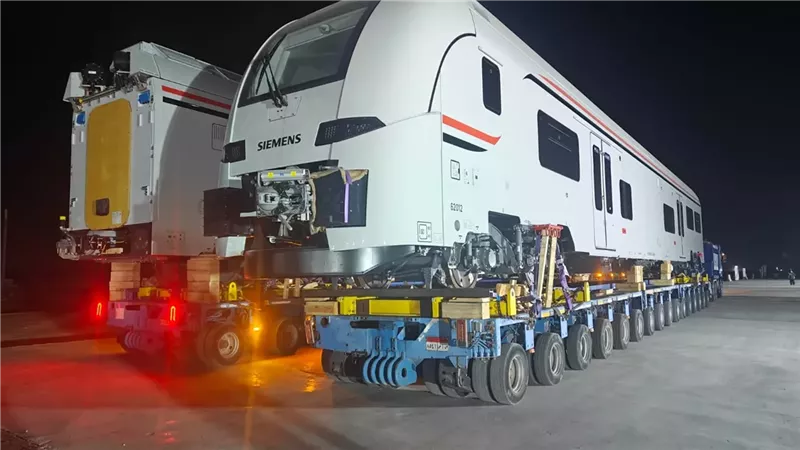 مصر تستقبل النسخة الثانية من القطار الكهربائي السريع DESIRO ضمن شبكة النقل الحديثة