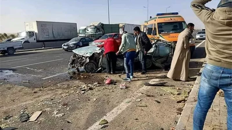 نهاية مأساوية أعلى طريق المقطم.. تصادم مروع يحصد روح شاب في لحظات